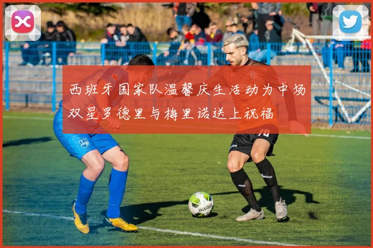 西班牙国家队温馨庆生活动为中场双星罗德里与梅里诺送上祝福
